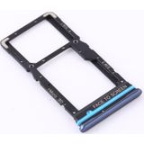 SIM Card Tray + SIM Card Tray / Micro SD Card Tray for Xiaomi Mi 10T Lite 5G (Blue)