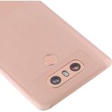 Battery Back Cover with Camera Lens & Fingerprint Sensor for LG G6 / H870 / H870DS / H872 / LS993 / VS998 / US997(Gold)