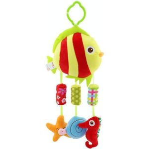 Leuke Animal Wind Chimes Baby Toy 0-1 Jaar Old Bed Hanging Grip Baby Bed Bell (Goldfish)