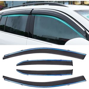 4 PCS Window Sunny Rain Visors Awnings Sunny Rain Guard for Toyota Corolla 2007-2013 Version