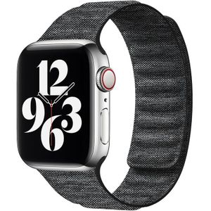 Voor Apple Watch Ultra 49 mm denim magnetische horlogeband