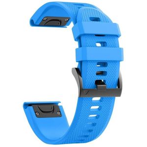 Voor Garmin Instinct 2S 20mm Silicone Watch-band (SkyBlue)