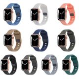 Sport siliconen horlogeband voor Apple Watch Series 8 & 7 41 mm / SE 2 & 6 & SE & 5 & 4 40 mm / 3 & 2 & 1 38 mm