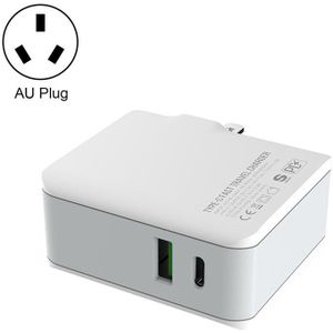 LDNIO A4403C 30W PD + Auto-id Foldable Fast Travel Charger with 1m USB-C / Type-C Cable  AU Plug