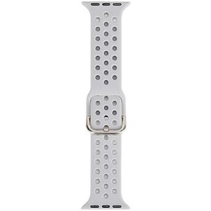 Siliconenvervanging horlogeband voor Apple Watch Series 6 & SE & 5 & 4 40 MM / 3 & 2 & 1 38mm