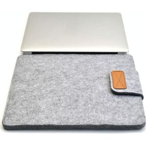 Verticale vilt laptop tas tablet mouw tas  maat: 15 inch