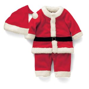 Santa Claus Costume + Hat Set