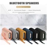 T&G TG313 Portable Outdoor Waterproof Bluetooth Speaker Subwoofer Support TF Card FM Radio AUX(Blue)