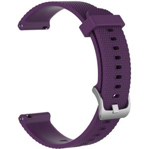 Smart Watch Silicone Wrist Strap Watchband for POLAR Vantage M 22cm(Purple)