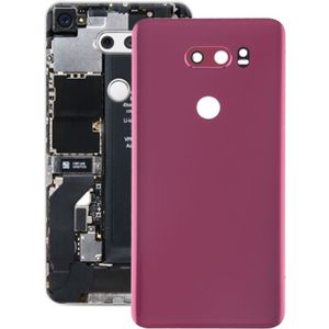 Battery Back Cover with Camera Lens for LG V30 / VS996 / LS998U / H933 / LS998U / H930(Red)