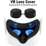VR siliconen oogmasker + lensbeschermhoes + joystick-hoed  voor Oculus Quest 2