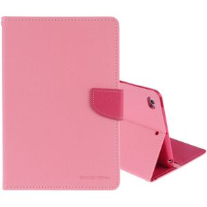 MERCURY GOOSPERY FANCY DIARY Horizontal Flip Leather Case for iPad Mini (2019)  with Holder & Card Slots & Wallet (Pink)