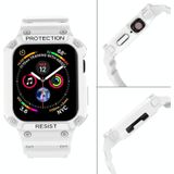 Drie-bestendige effen kleur geïntegreerde riem voor Apple Watch Series 7 41mm / 6 & SE & 5 & 4 40mm / 3 & 2 & 1 38mm