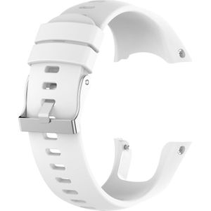 Silicone Replacement Wrist Strap for SUUNTO Trainer Wrist HR (White)