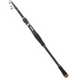 Carbon Telescopic Luya Rod Short Section Fishing Throwing Rod  Length: 2.4m(Straight Handle)