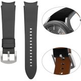 Voor Samsung Galaxy Watch4 40mm / 44mm lederen horlogeband