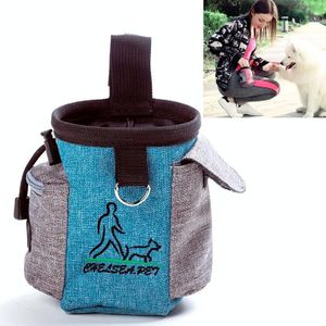 Pet Training Waist Bag Outdoor Multifunctional Snack Bag Pet Supplies(Sky Blue)