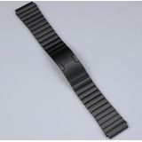 Voor Huawei Watch GT2 Pro 22mm Zelfsloop roestvrij staal metalen vervangende horlogeband (zwart)