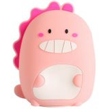 Bedroom Cartoon Dinosaur Silicone Sensor Night Light(Pink)