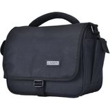 CADEN D27 Portable Digital Camera Bag With Strap  Size: 24x19x14cm (Black)