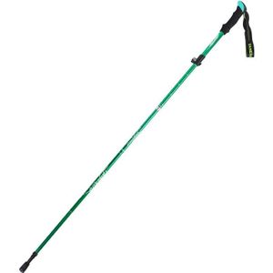 TANERDD TR-D0001 Trekking Poles Aluminum Alloy Folding Outdoor Handrails Trekking Walking Sticks(Long Model (Green))