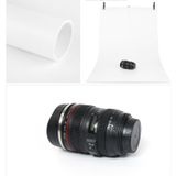 70x140cm Shooting Background Board PVC Matte Board Photography Background Cloth Solid Color Shooting Props(White)