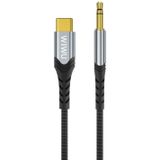 WIWU YP03 3.5mm to Type-C / USB-C AUX Stereo Audio Cable  Length: 1.5m