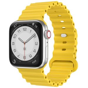 Siliconen horlogeband voor Apple Watch Ultra 49 mm / serie 8 & 7 45 mm / SE 2 & 6 & SE & 5 & 4 44 mm