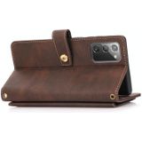 Voor Samsung Galaxy Note20 PU + TPU Horizontale Flip Lederen Case met Houder & Card Slot & Wallet & Lanyard (Brown)