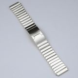 Voor Huawei Watch GT2 Pro 22mm Zelfsloop roestvrij staal metalen vervangende horlogeband (zilver)