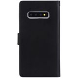MERCURY GOOSPERY RICH DIARY PU + TPU Crazy Horse Texture Horizontal Flip Leather Case for Galaxy S10+  with Card Slots & Wallet & Photo frame(Black)