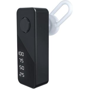 Mini Single-Ear Call Bluetooth Oortelefoon In-Ear Fietsen Sport Oortelefoon (Zwart)