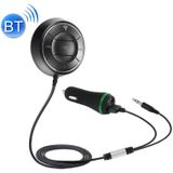 JRBC01 Bluetooth 4.0 Hands-free Car Kit  3.5mm Audio Jack Music Streaming or Calling  Dual USB 2.1A Car Charger  For iPhone  Galaxy  Sony  Lenovo  HTC  Huawei  and other Smartphones