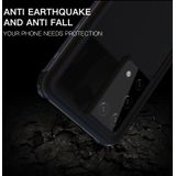 For Samsung Galaxy S21 Ultra 5G RedPepper Transparent Dot Shockproof Waterproof PC + TPU Protective Case(Black)
