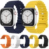 Siliconen horlogeband voor Apple Watch Ultra 49 mm / serie 8 & 7 45 mm / SE 2 & 6 & SE & 5 & 4 44 mm