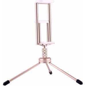 Multi-function Aluminum Alloy Tripod Mount Holder Stand  for iPad  iPhone  Samsung  Lenovo  Sony and other Smartphones & Tablets & Digital Cameras(Gold)