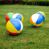3 STKS kleurrijke opblaasbare bal buiten strand zwembad water speelgoed  willekeurige kleur levering