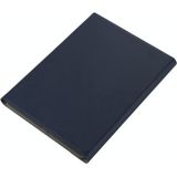 A11 Bluetooth 3.0 Ultra-thin ABS Detachable Bluetooth Keyboard Leather Case with Holder for iPad Pro 11 inch 2021 (Dark Blue)