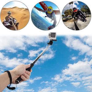 PULUZ Extendable Handheld Selfie Monopod for GoPro HERO9 Black / HERO8 Black / HERO7 /6 /5 /5 Session /4 Session /4 /3+ /3 /2 /1  Xiaoyi and Other Action Cameras  Length: 22.5-100cm