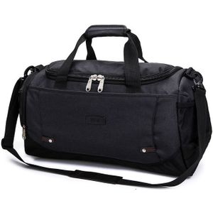 2 PCS Travel Bag Large Capacity Men Hand Luggage Travel Bags Nylon Bags Women Multifunctional Travel Bags(Black)