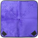 Hundred-folding Cloth Photography Camera SLR Liner Lens Bag Thickening Wrapped Cloth Plus Velvet  Size: 55x55cm (Purple)