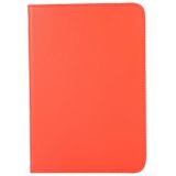 360 Degree Rotation Litchi Texture Flip Leather Case with Holder For iPad mini 6(Orange)