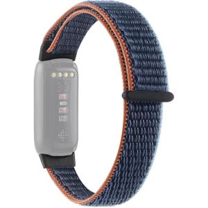 Voor Fitbit Luxe Nylon Loop Strap horlogeband