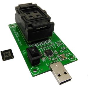 EMMC169 Flip Shrapnel To USB Test Seat EMMCIC Reader Font Library Programmer