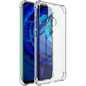 For Huawei P Smart 2020 IMAK Full Coverage Shockproof TPU Protective Case(Transparent)