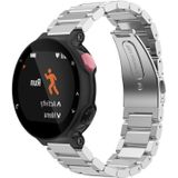 Universal Smart Watch Three Steel Strips Wrist Strap Watchband for Garmin Forerunner 220 / 230 / 235 / 630 / 620 / 735(Silver)