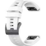 Voor Garmin Epix Pro 42 mm siliconen horlogeband in effen kleur