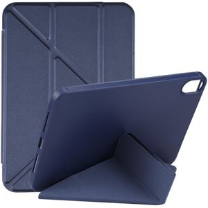 TPU horizontale vervorming flip lederen tas met houder voor iPad mini 6