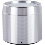 Portable True Wireless Stereo Mini Bluetooth Speaker with LED Indicator & Sling for iPhone  Samsung  HTC  Sony and other Smartphones (Silver)