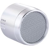 Portable True Wireless Stereo Mini Bluetooth Speaker with LED Indicator & Sling for iPhone  Samsung  HTC  Sony and other Smartphones (Silver)
